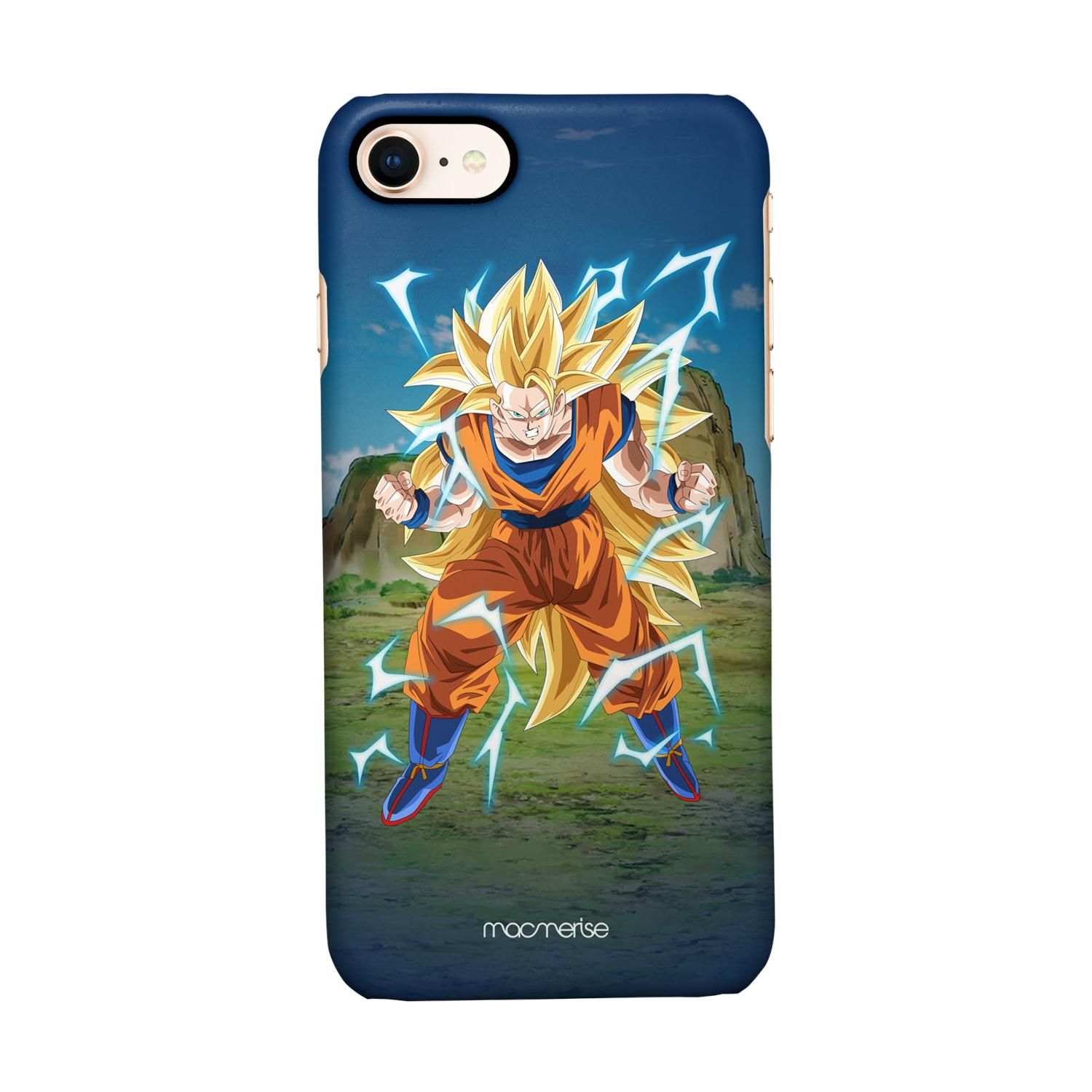 Buy SSJ3 Goku - Sleek Phone Case for iPhone 8 Online