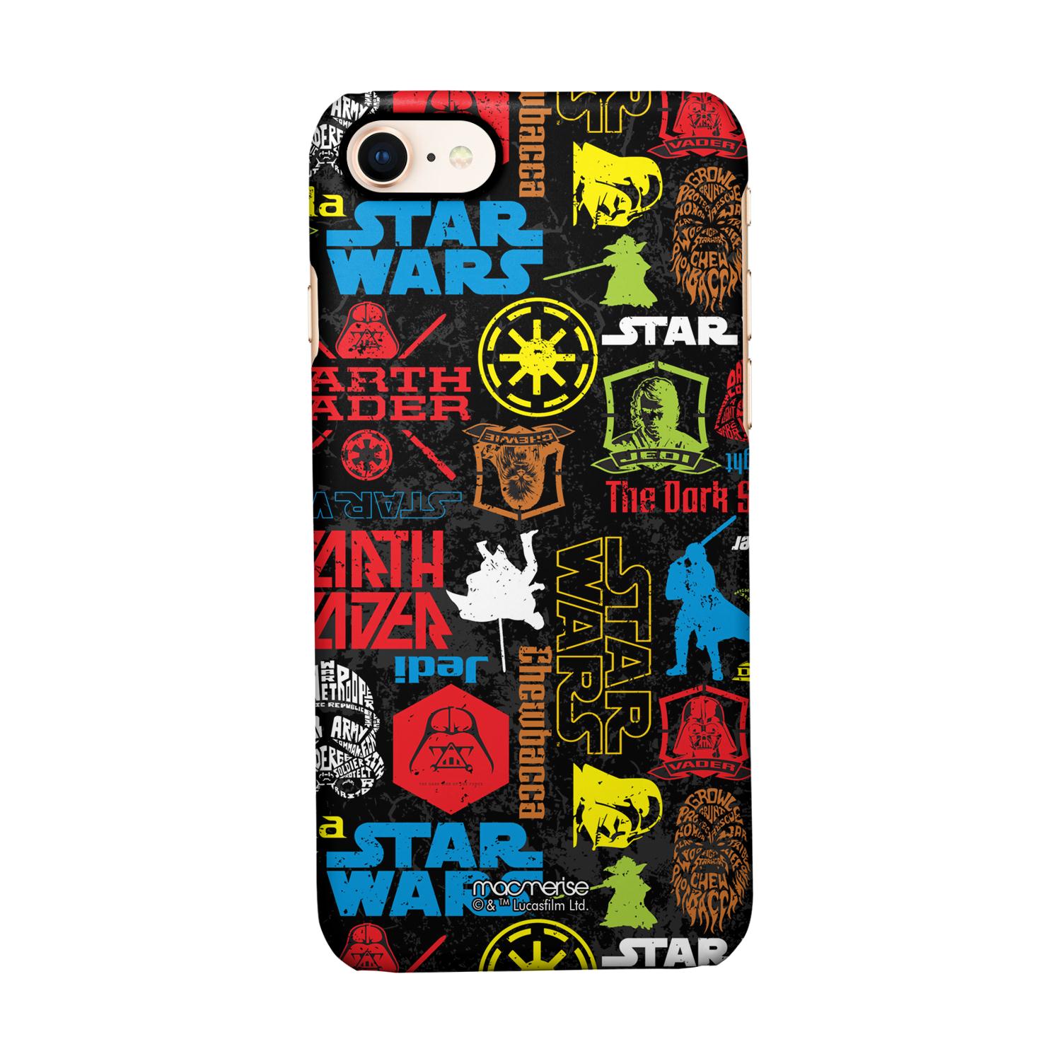Buy Star wars mashup - Sleek Phone Case for iPhone 8 Online
