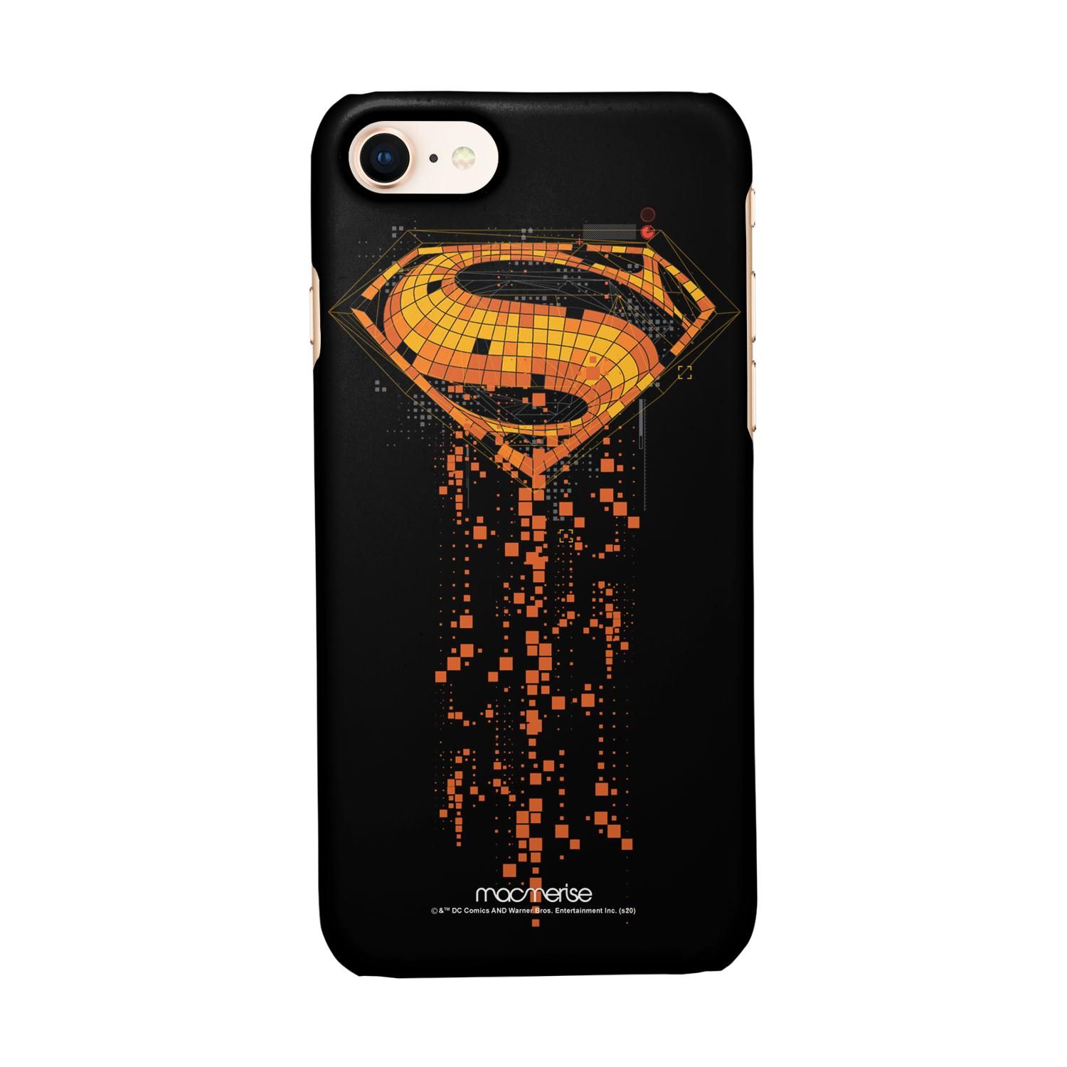 Buy Superman Mosaic - Sleek Phone Case for iPhone 8 Online