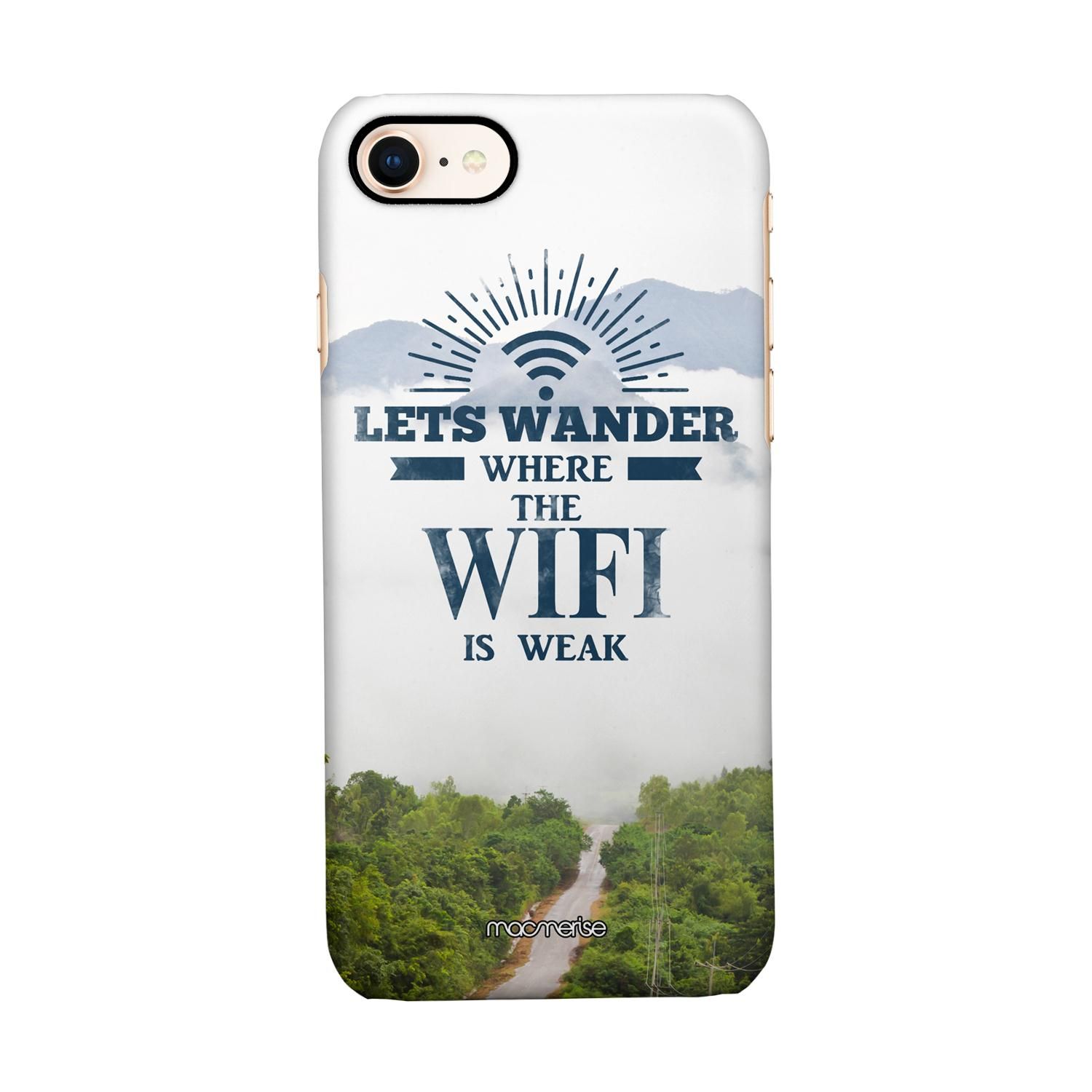 Buy Wander without Wifi - Sleek Phone Case for iPhone 8 Online