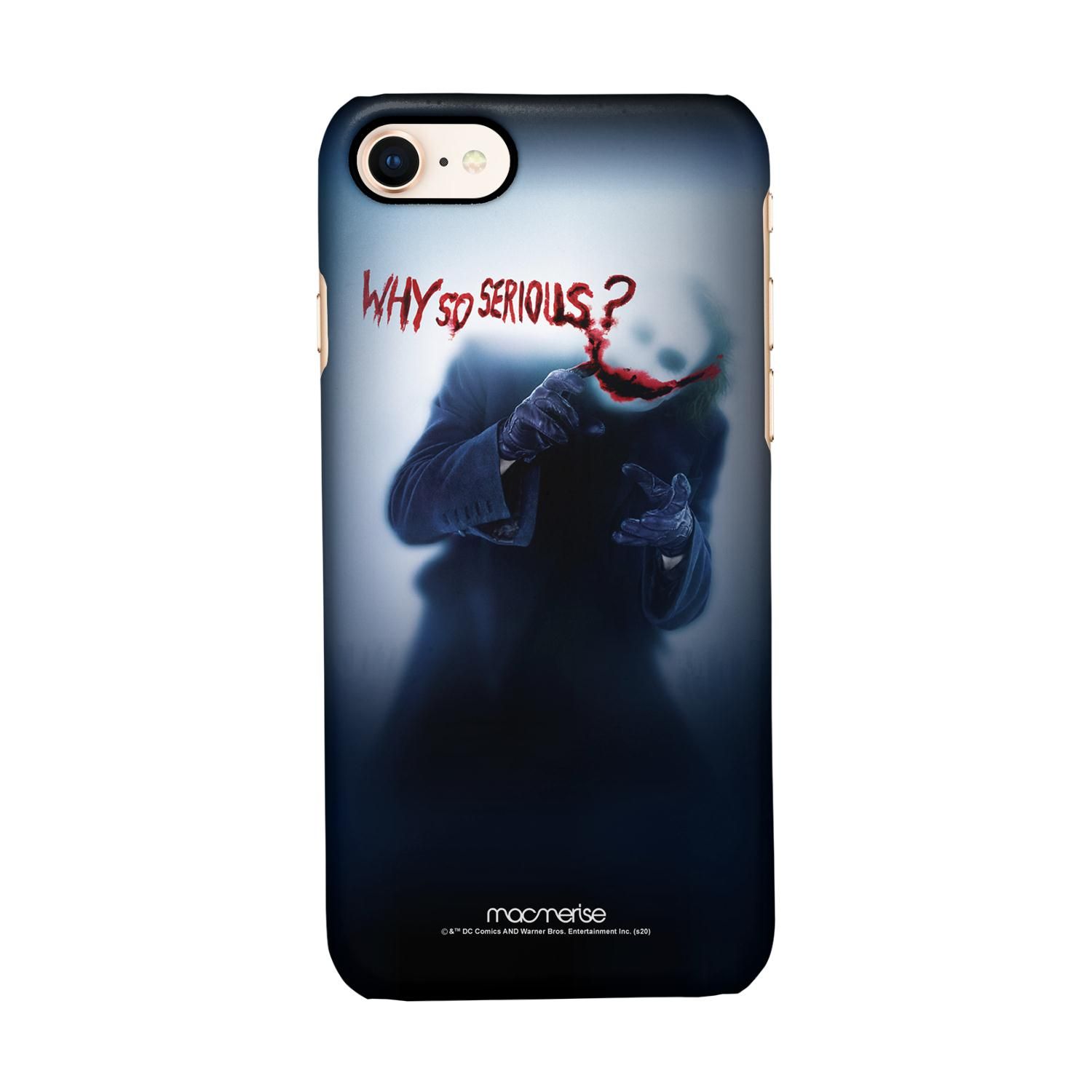 Buy Why So Serious - Sleek Phone Case for iPhone 8 Online