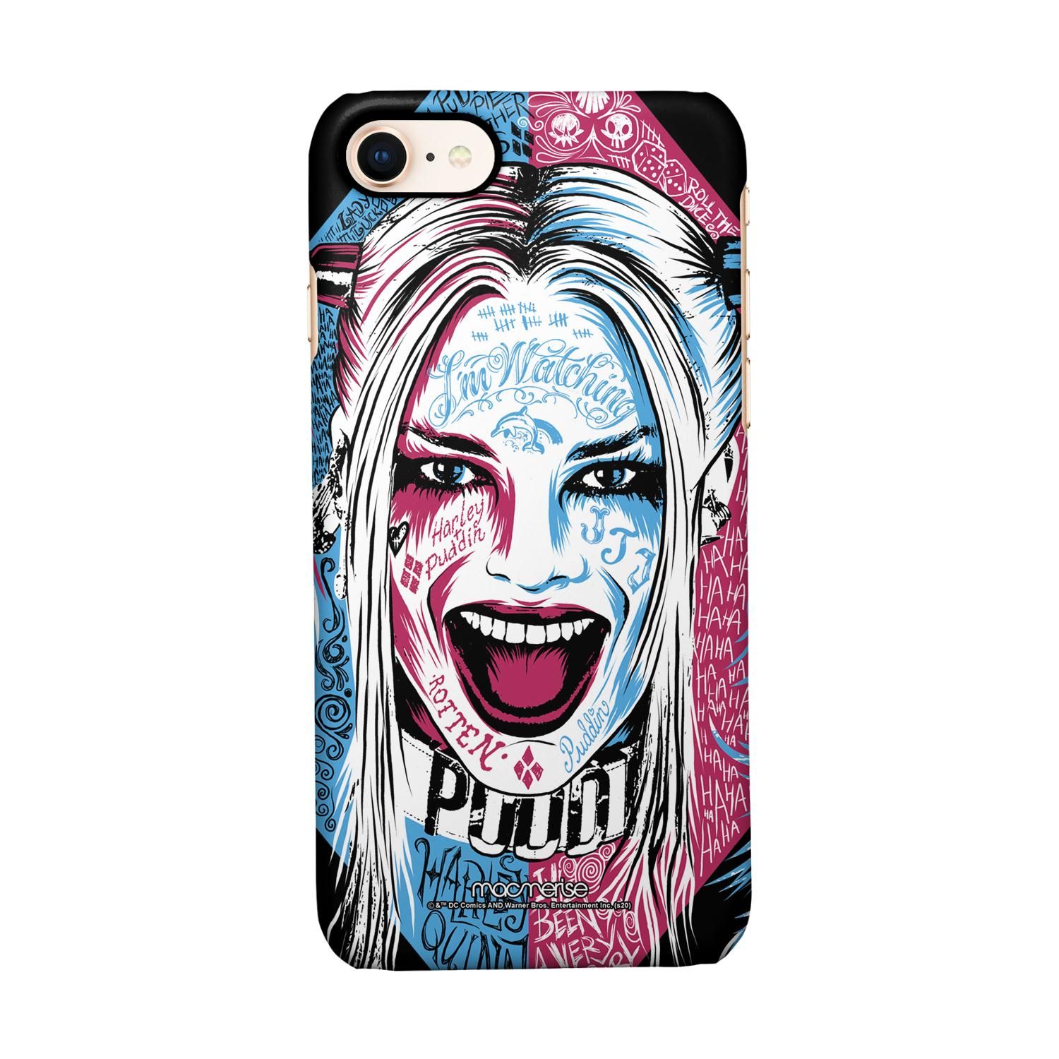 Buy Wicked Harley Quinn - Sleek Phone Case for iPhone 8 Online