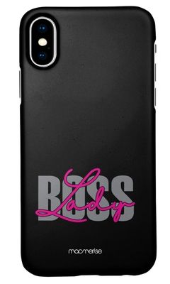 Buy Boss Lady Bold - Sleek Case for iPhone X Phone Cases & Covers Online