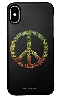 Buy Symbol of Peace - Sleek Phone Case for iPhone XS Phone Cases & Covers Online
