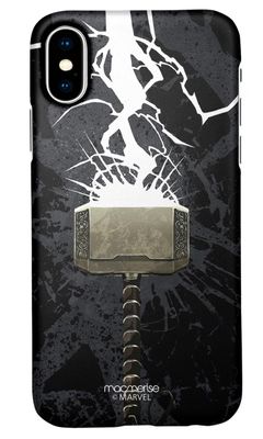 Buy The Thunderous Hammer - Sleek Phone Case for iPhone XS Phone Cases & Covers Online