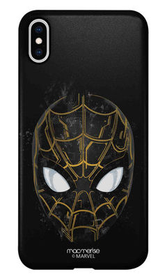 Buy Spidey Black and Gold - Sleek Case for iPhone XS Max Phone Cases & Covers Online