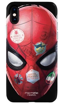 Buy Spidey Travel Stamps - Sleek Phone Case for iPhone XS Max Phone Cases & Covers Online