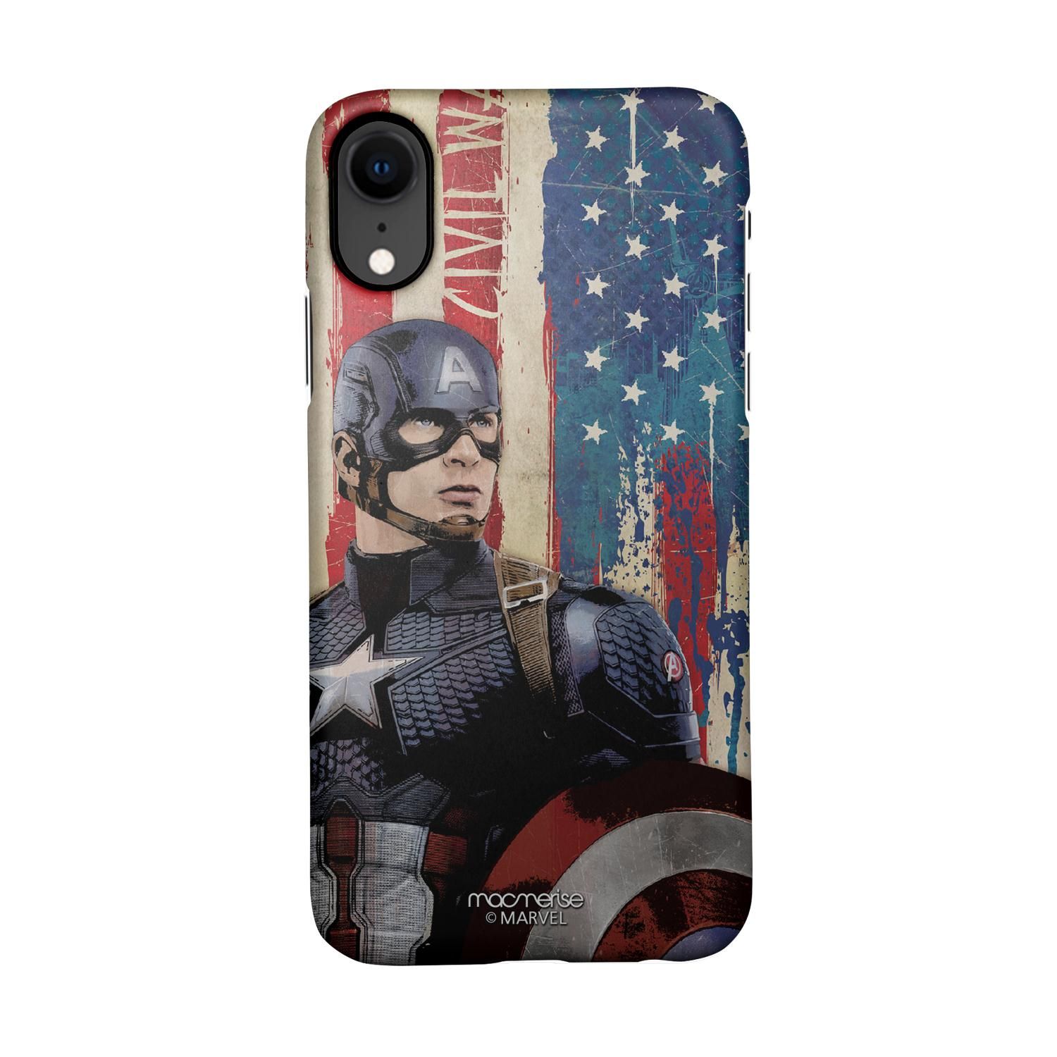 Buy American Captain - Sleek Phone Case for iPhone XR Online