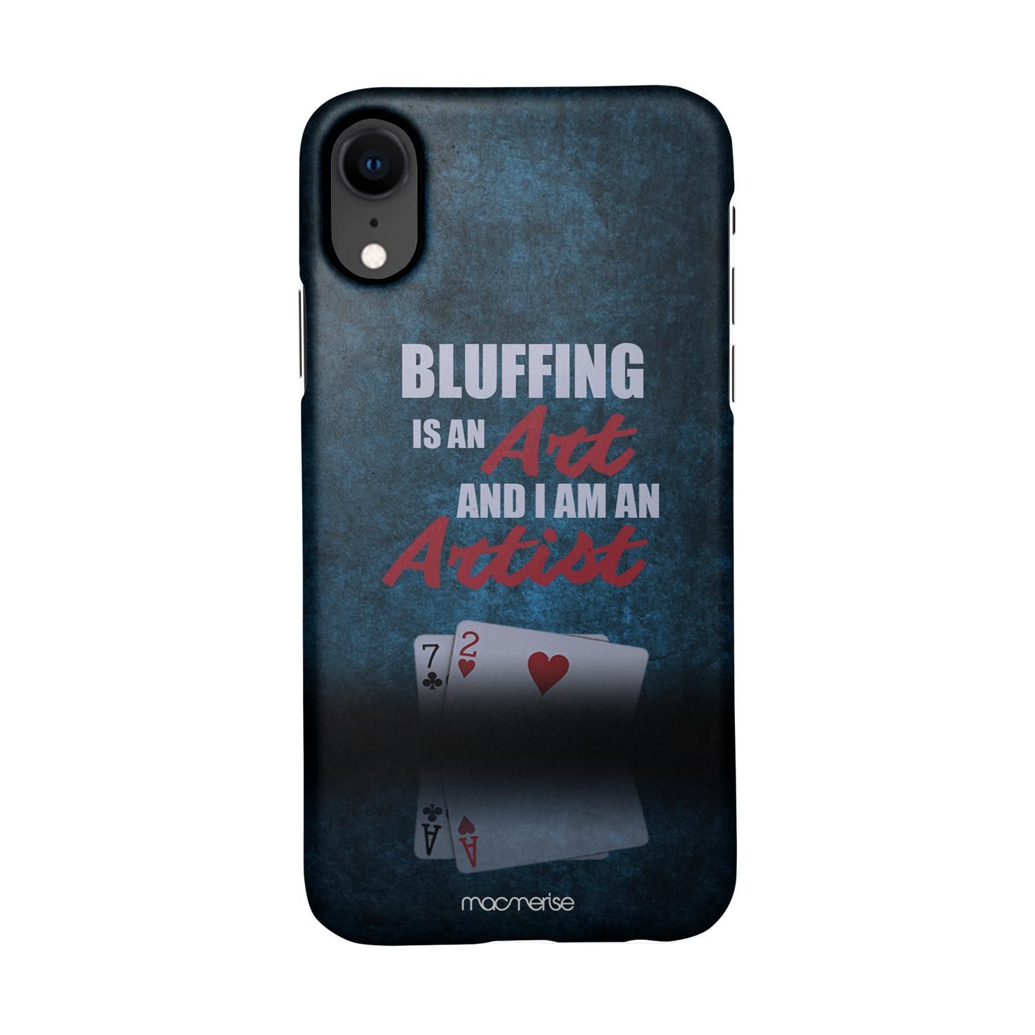 Buy Art of Bluffing - Sleek Phone Case for iPhone XR Online