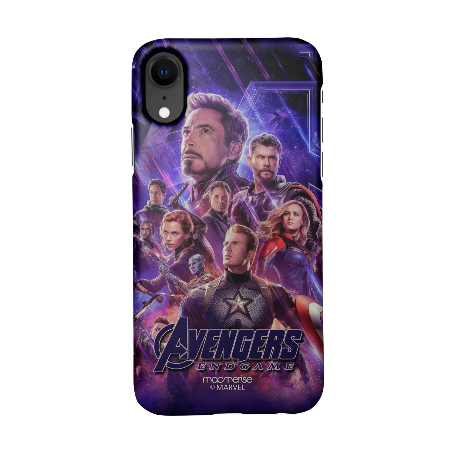 Buy Avengers Endgame Poster - Sleek Phone Case for iPhone XR Online
