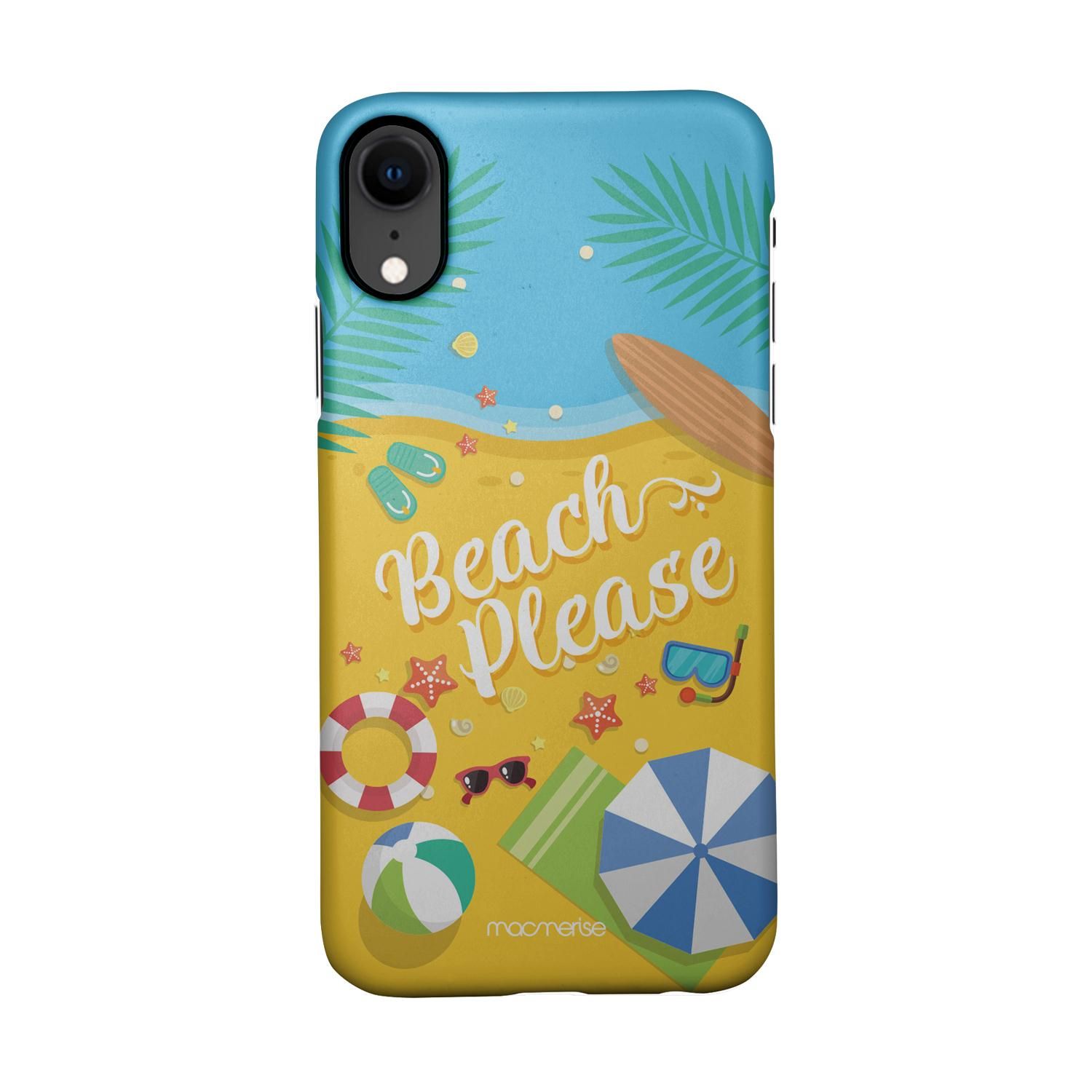 Buy Beach Please - Sleek Phone Case for iPhone XR Online