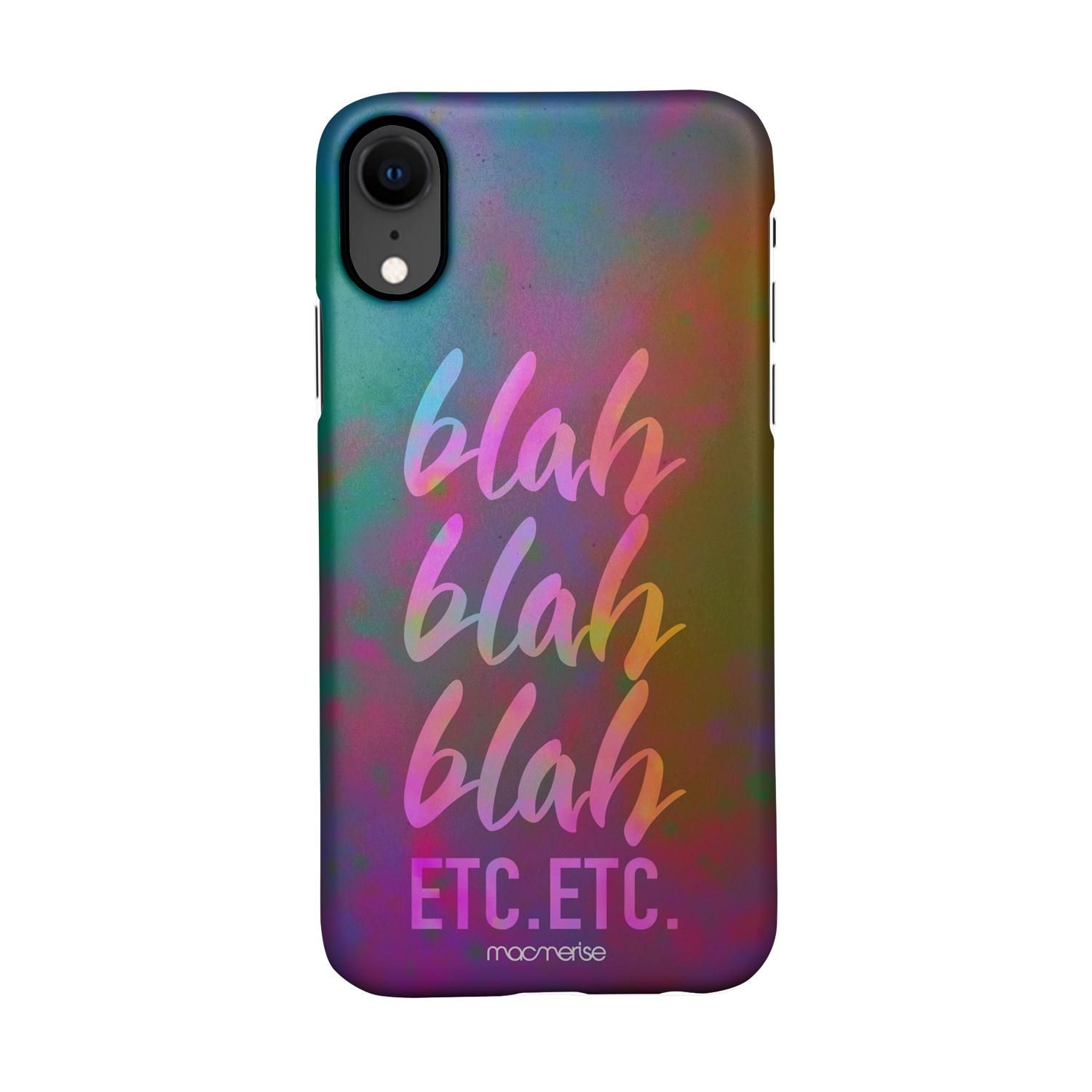 Buy Blah Blah - Sleek Phone Case for iPhone XR Online