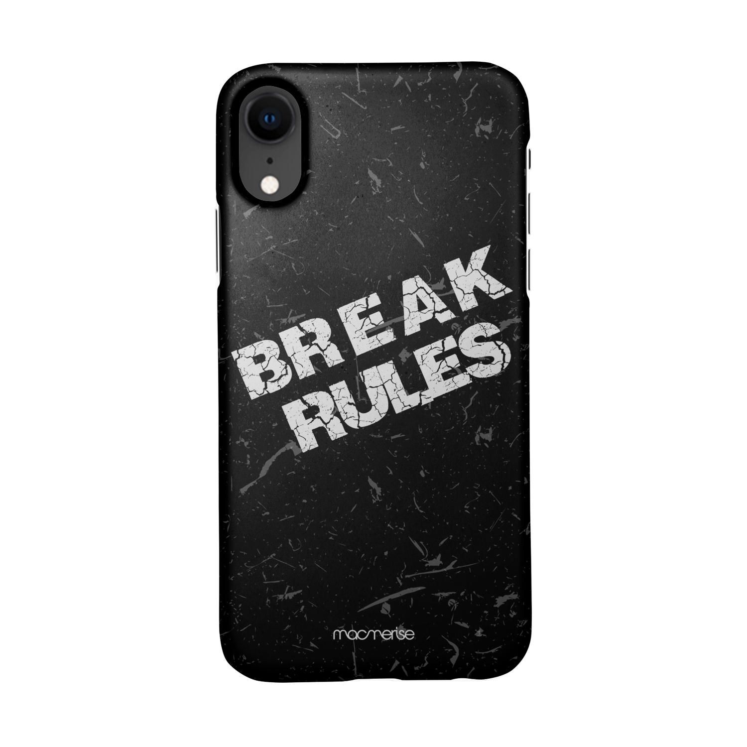 Buy Break Rules - Sleek Phone Case for iPhone XR Online