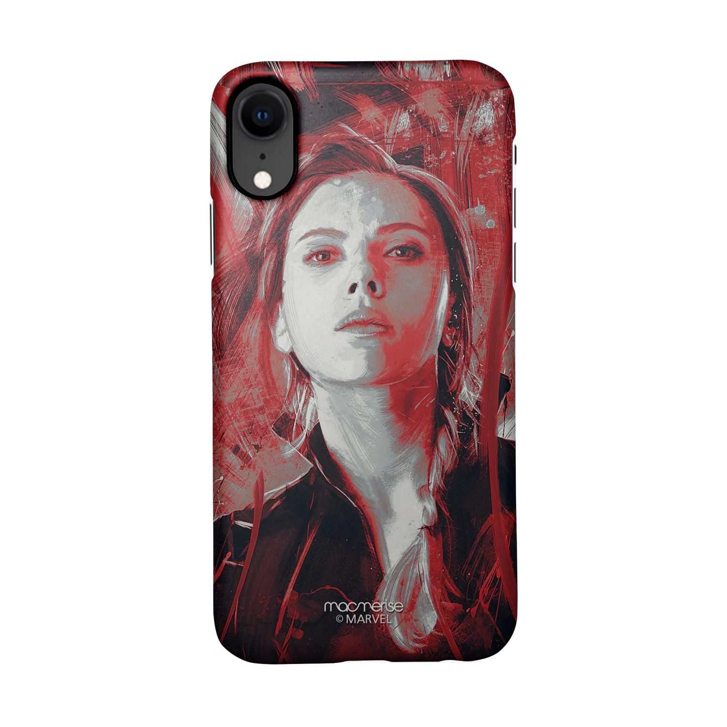 Buy Charcoal Art Black Widow - Sleek Phone Case for iPhone XR Online