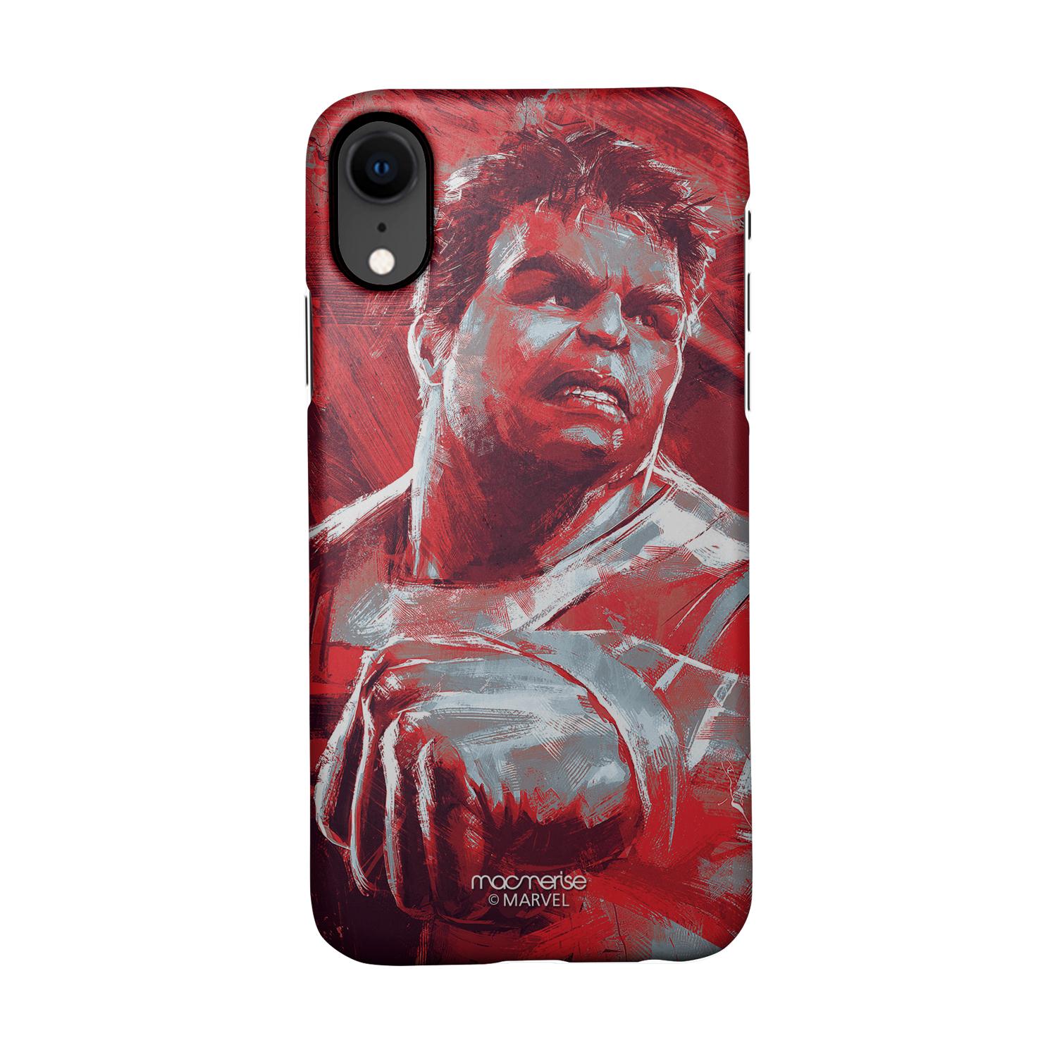 Buy Charcoal Art Hulk - Sleek Phone Case for iPhone XR Online