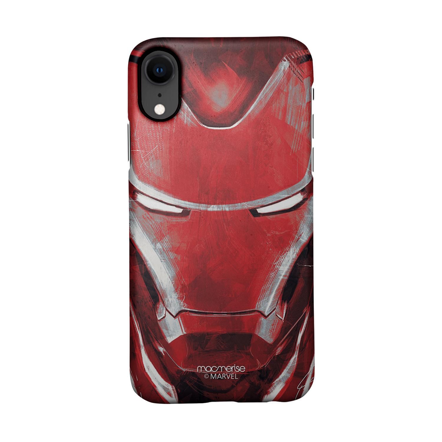 Buy Charcoal Art Iron man - Sleek Phone Case for iPhone XR Online