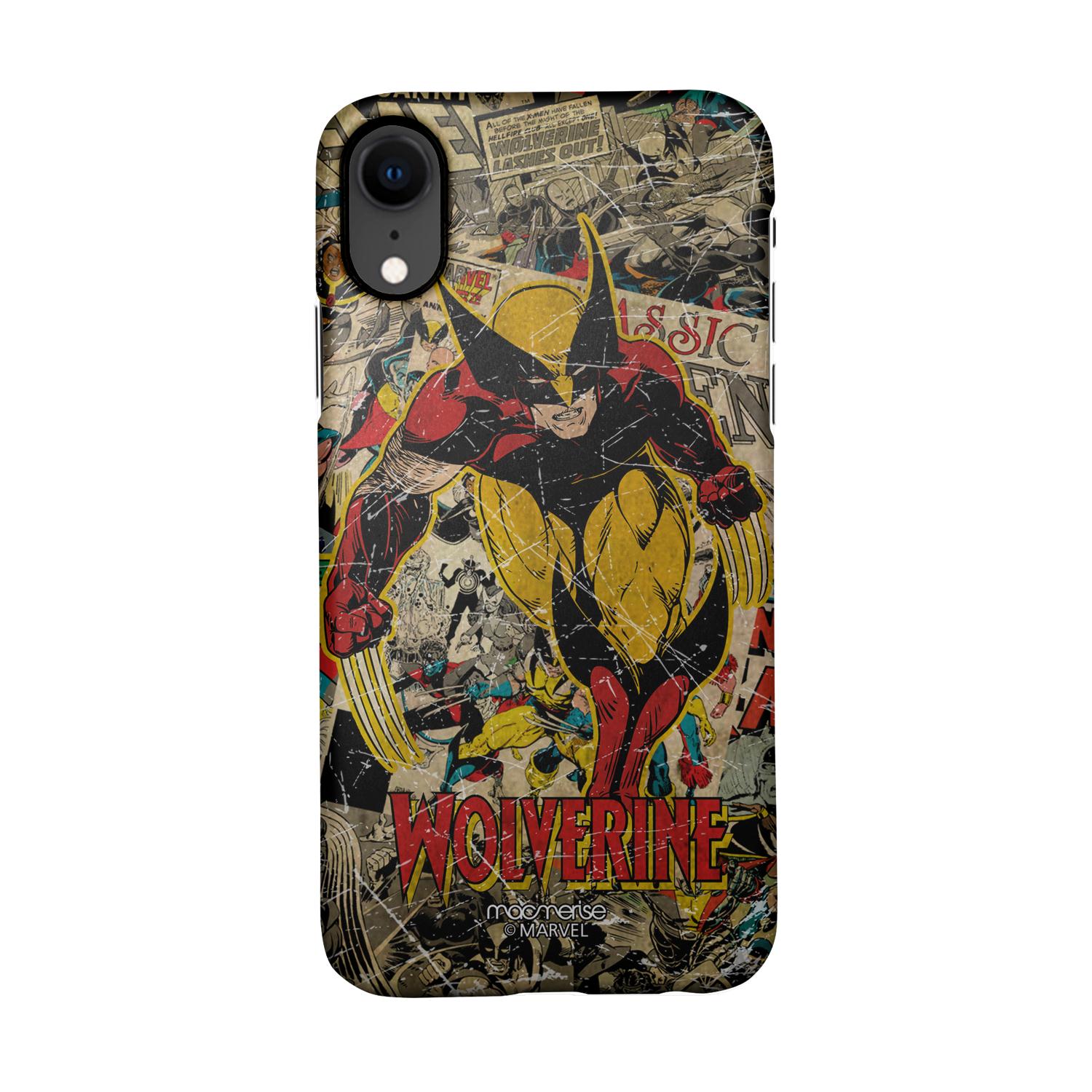 Buy Comic Wolverine - Sleek Phone Case for iPhone XR Online