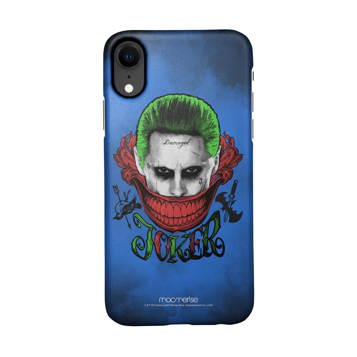 Buy Damaged Joker - Sleek Phone Case for iPhone XR Online