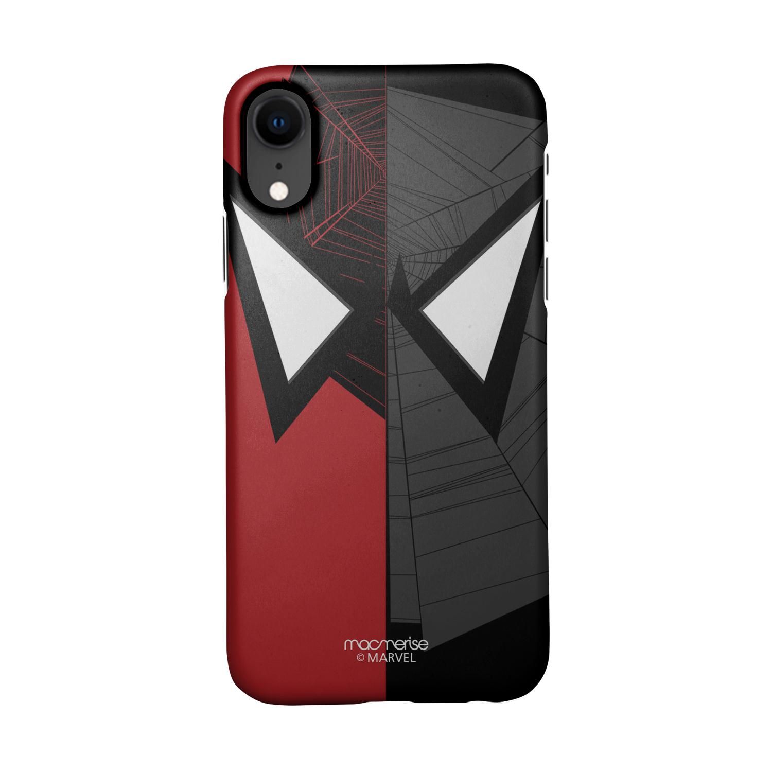Buy Face Focus Spiderman - Sleek Phone Case for iPhone XR Online