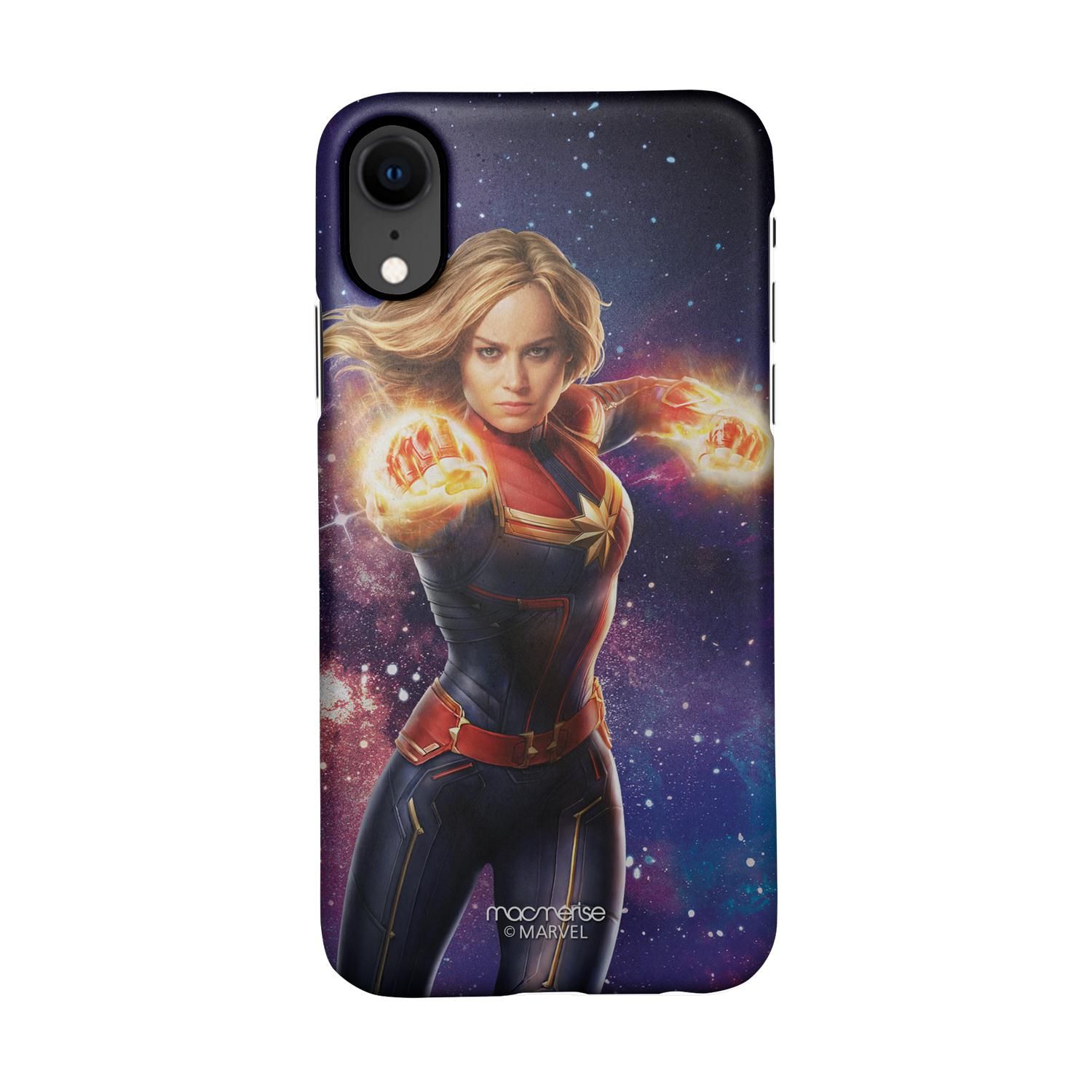 Buy Fierce Captain Marvel - Sleek Phone Case for iPhone XR Online