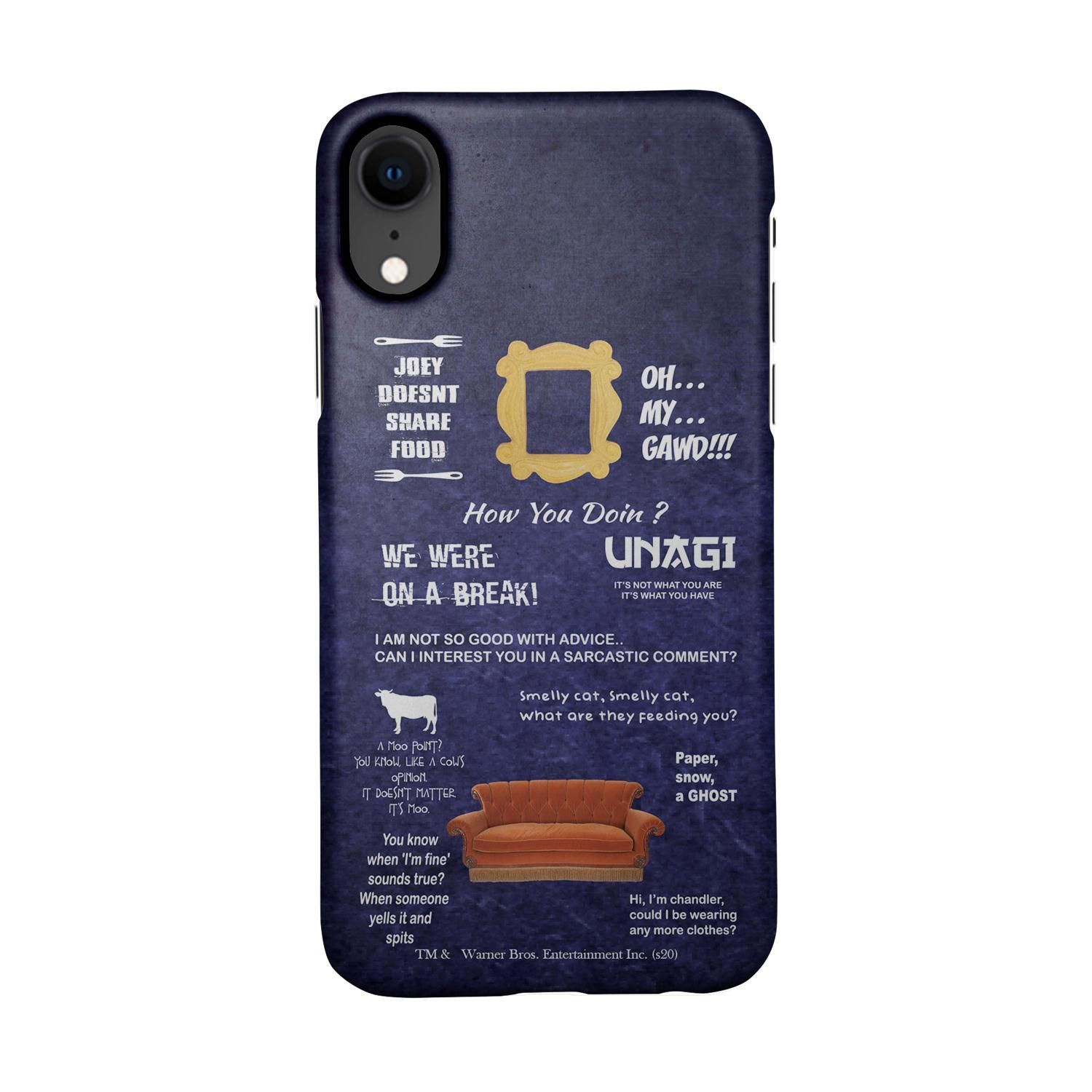 Buy Friends Essentials - Sleek Phone Case for iPhone XR Online