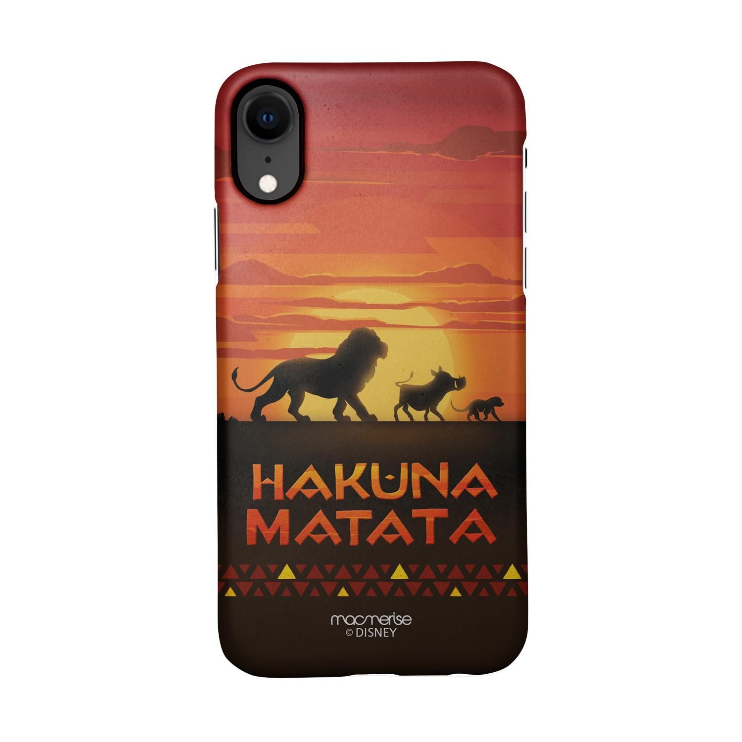 Buy Hakuna Matata - Sleek Phone Case for iPhone XR Online