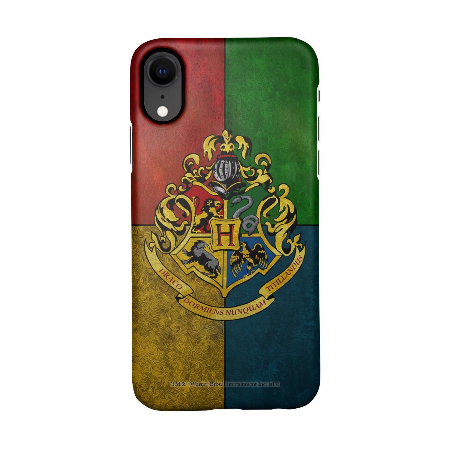 Buy Hogwarts Sigil - Sleek Phone Case for iPhone XR Online