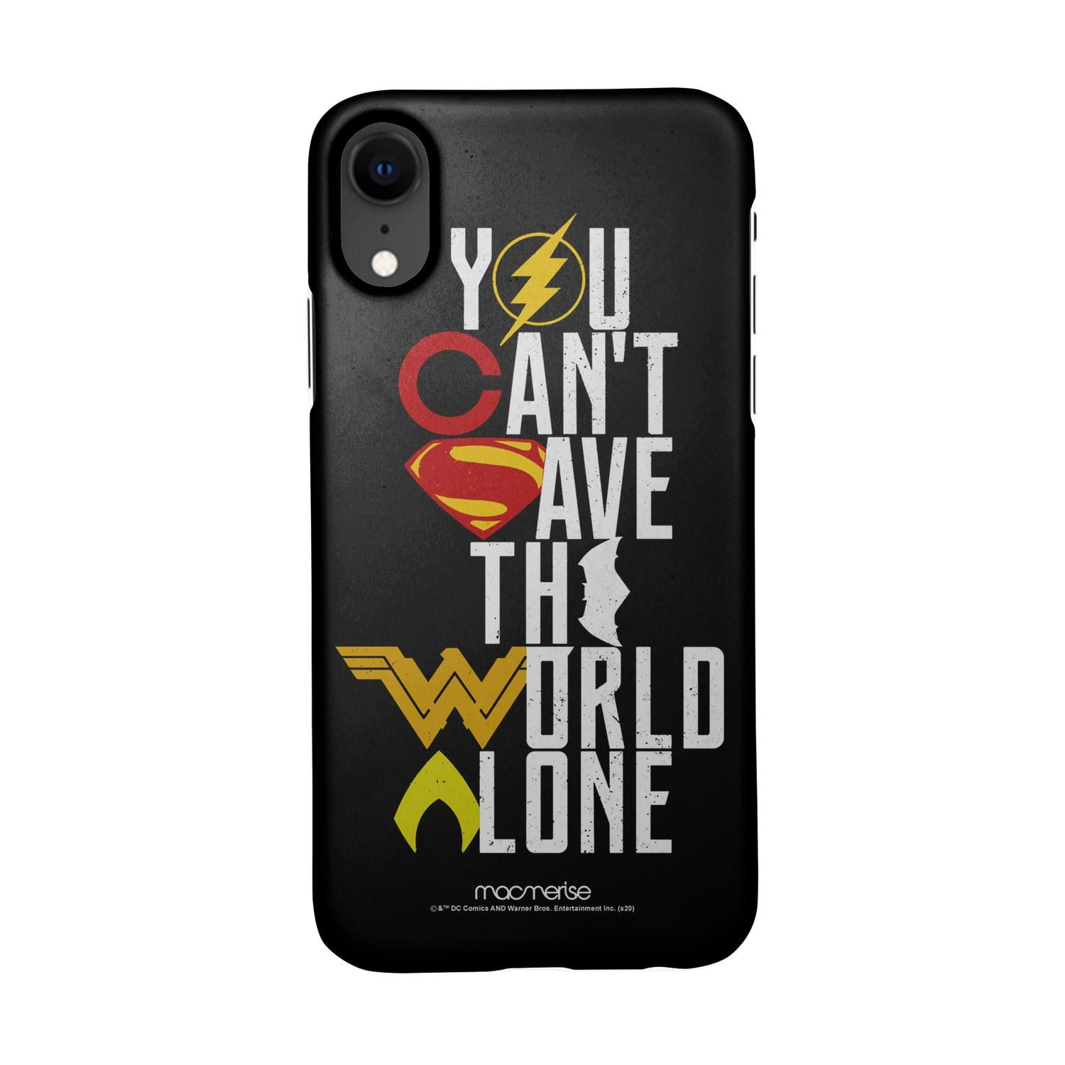 Buy Justice League Motto - Sleek Phone Case for iPhone XR Online