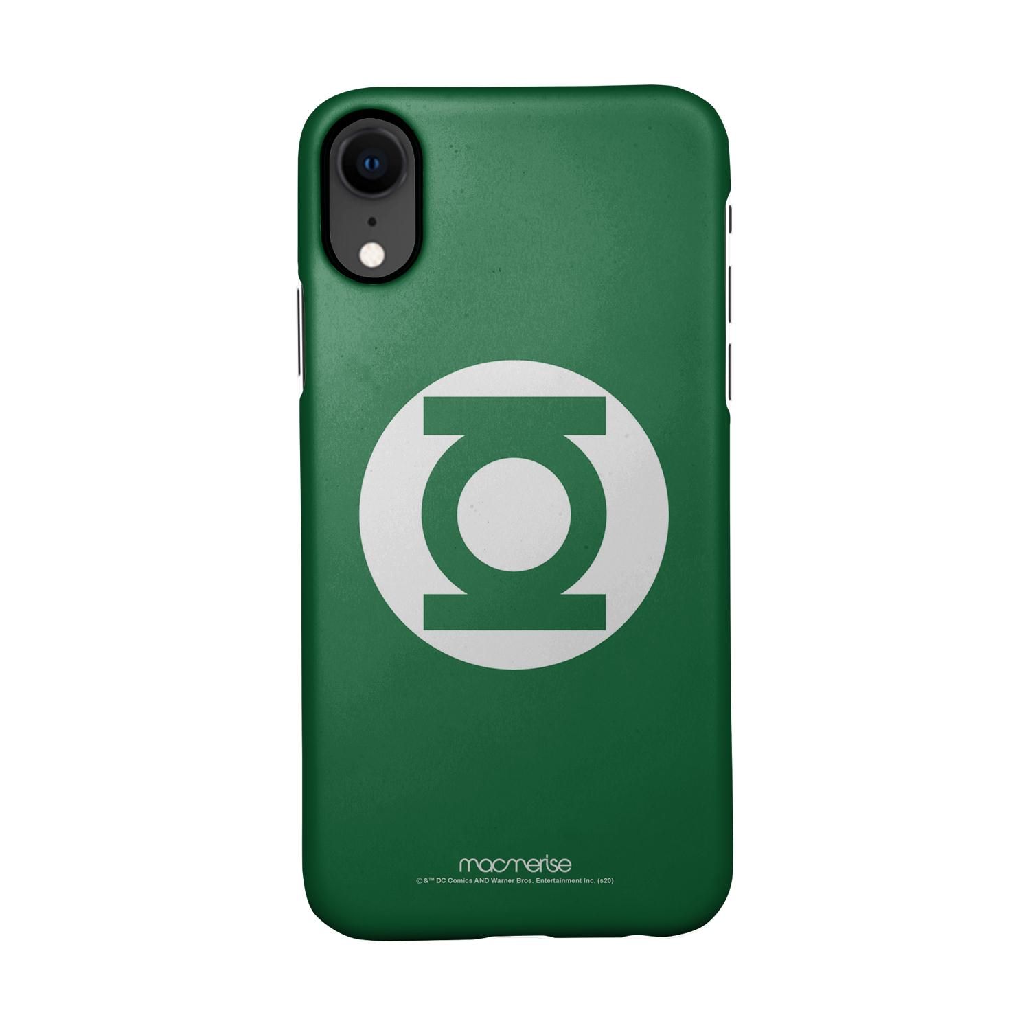 Buy Logo Green Lantern - Sleek Phone Case for iPhone XR Online