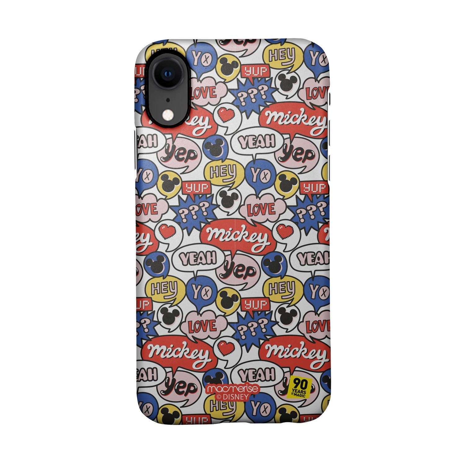 Buy Mickey Doodle - Sleek Phone Case for iPhone XR Online
