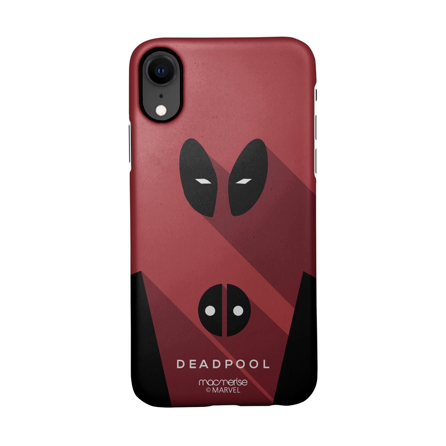Buy Minimalistic Deadpool - Sleek Phone Case for iPhone XR Online