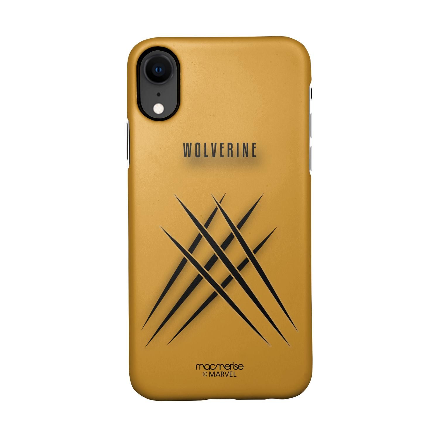 Buy Minimalistic Wolverine - Sleek Phone Case for iPhone XR Online