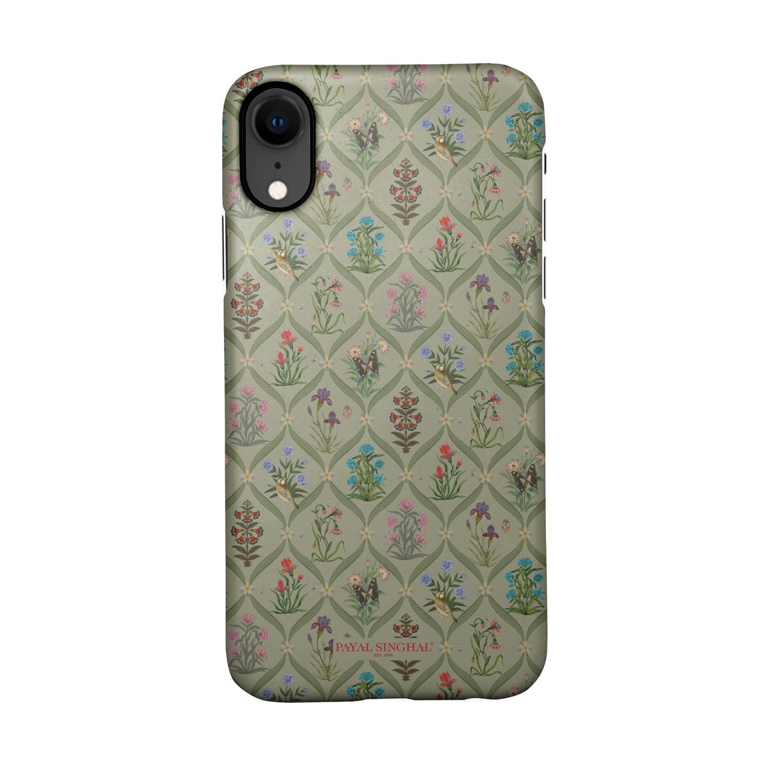 Buy Payal Singhal Mughal Motifs - Sleek Phone Case for iPhone XR Online