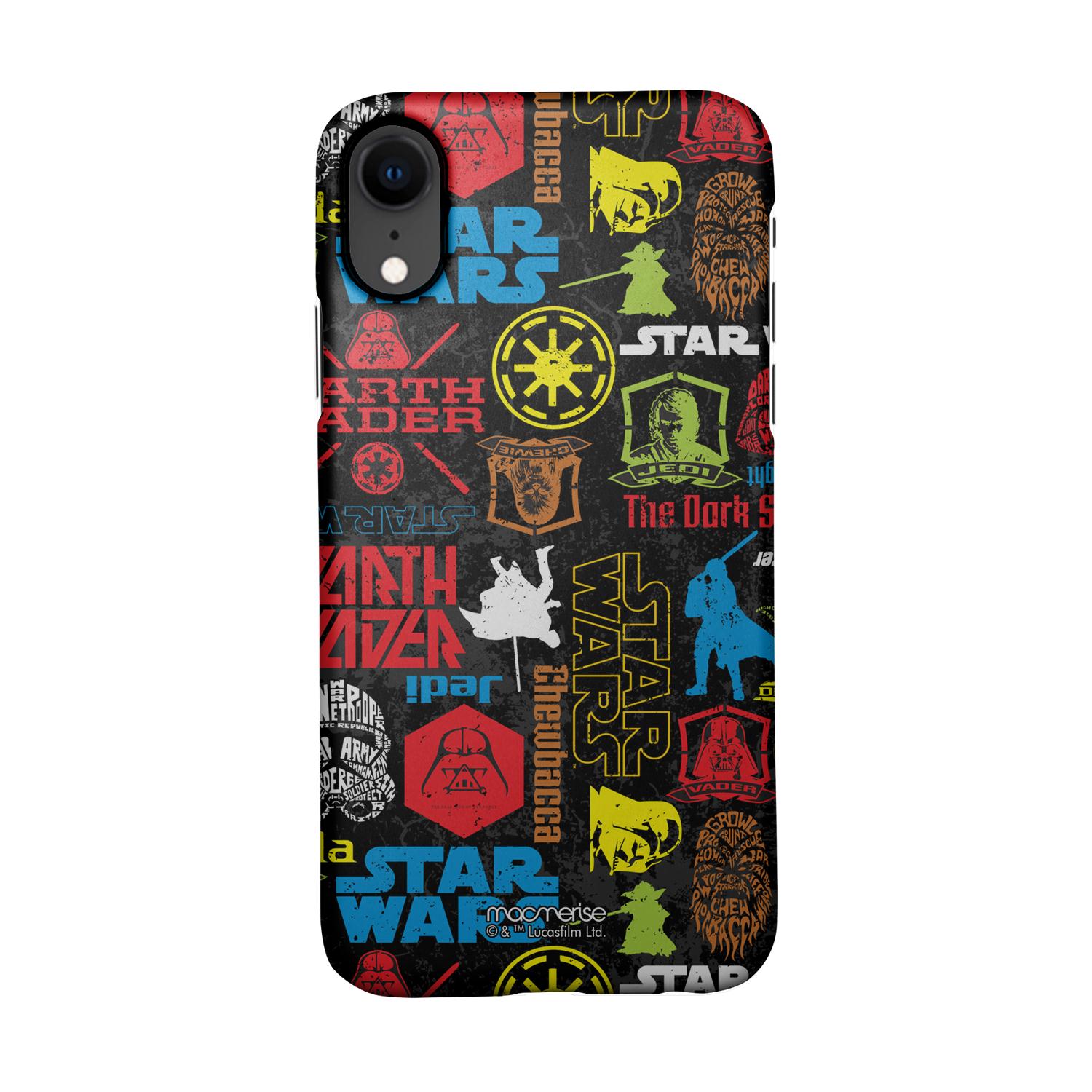 Buy Star wars mashup - Sleek Phone Case for iPhone XR Online