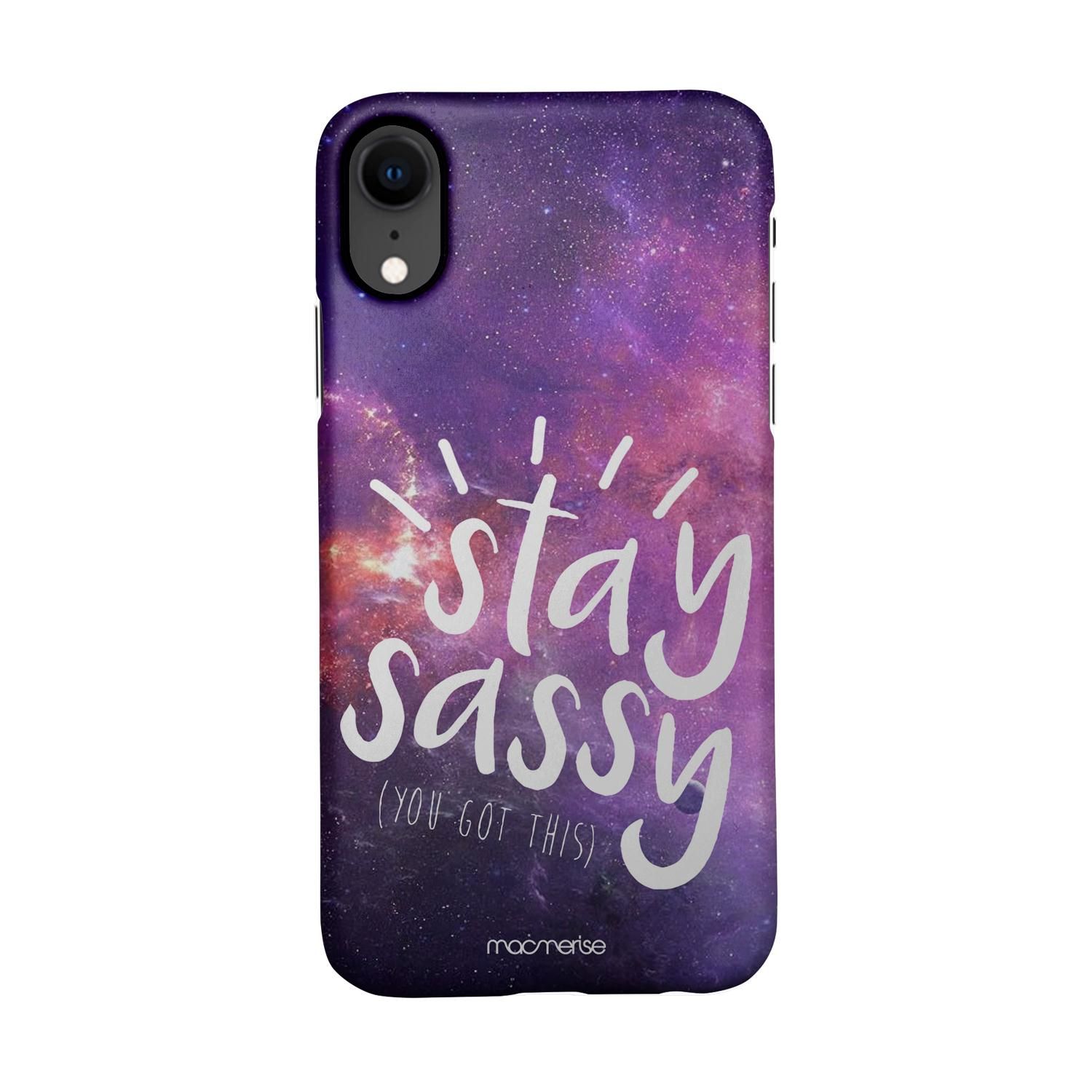Buy Stay Sassy - Sleek Phone Case for iPhone XR Online