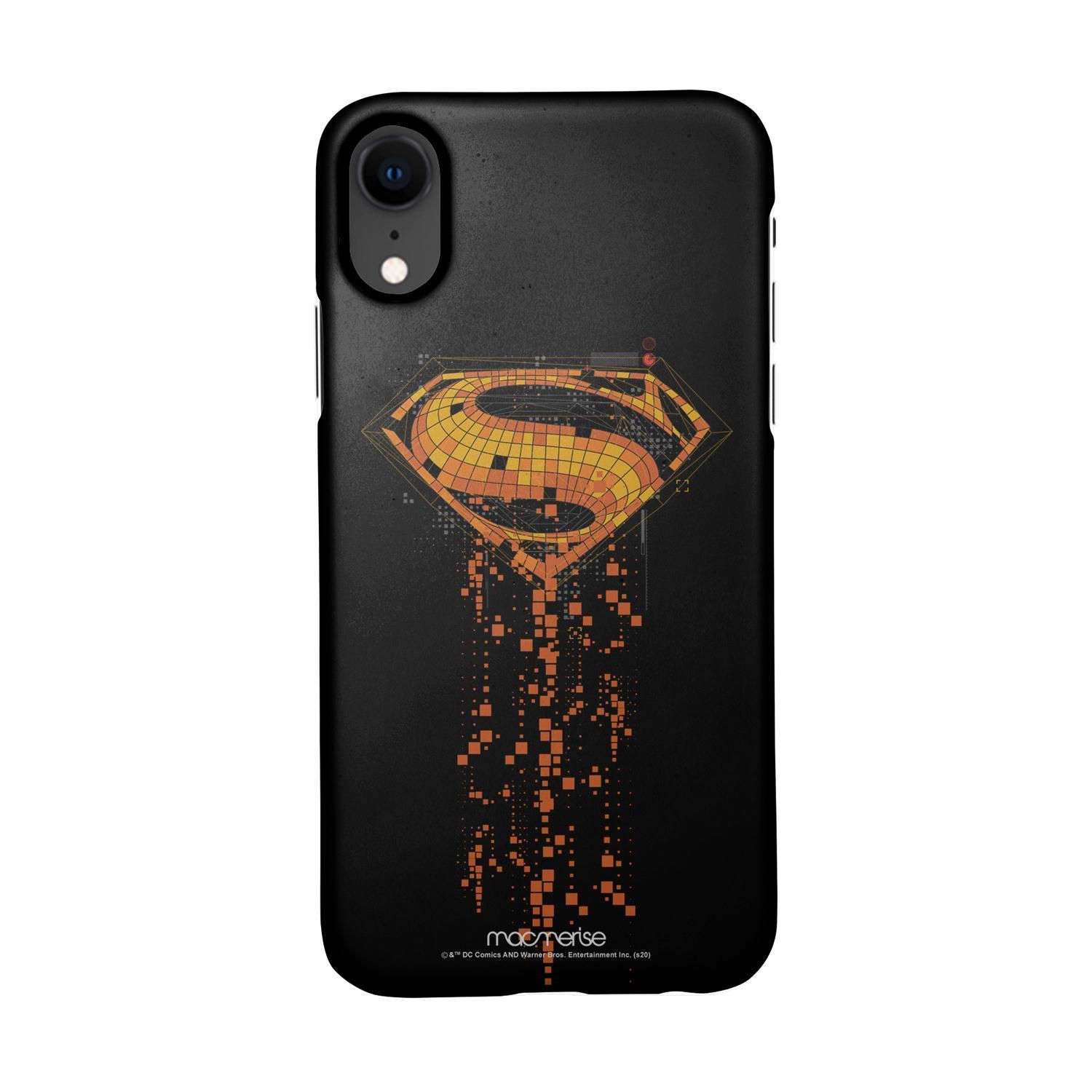 Buy Superman Mosaic - Sleek Phone Case for iPhone XR Online