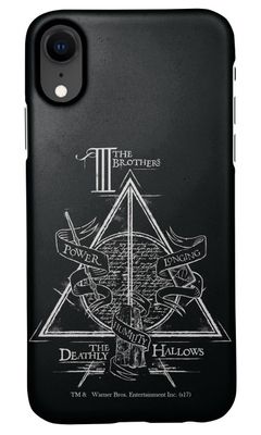 Buy The Deathly Hallows - Sleek Phone Case for iPhone XR Phone Cases & Covers Online