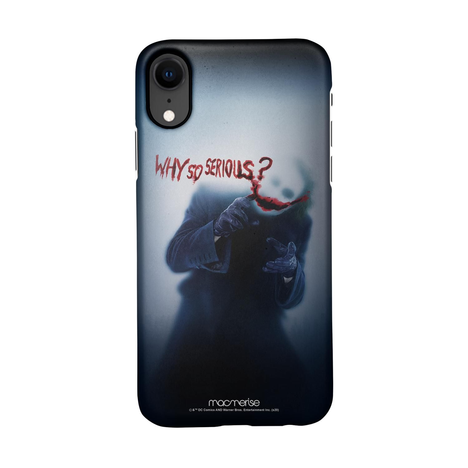 Buy Why So Serious - Sleek Phone Case for iPhone XR Online