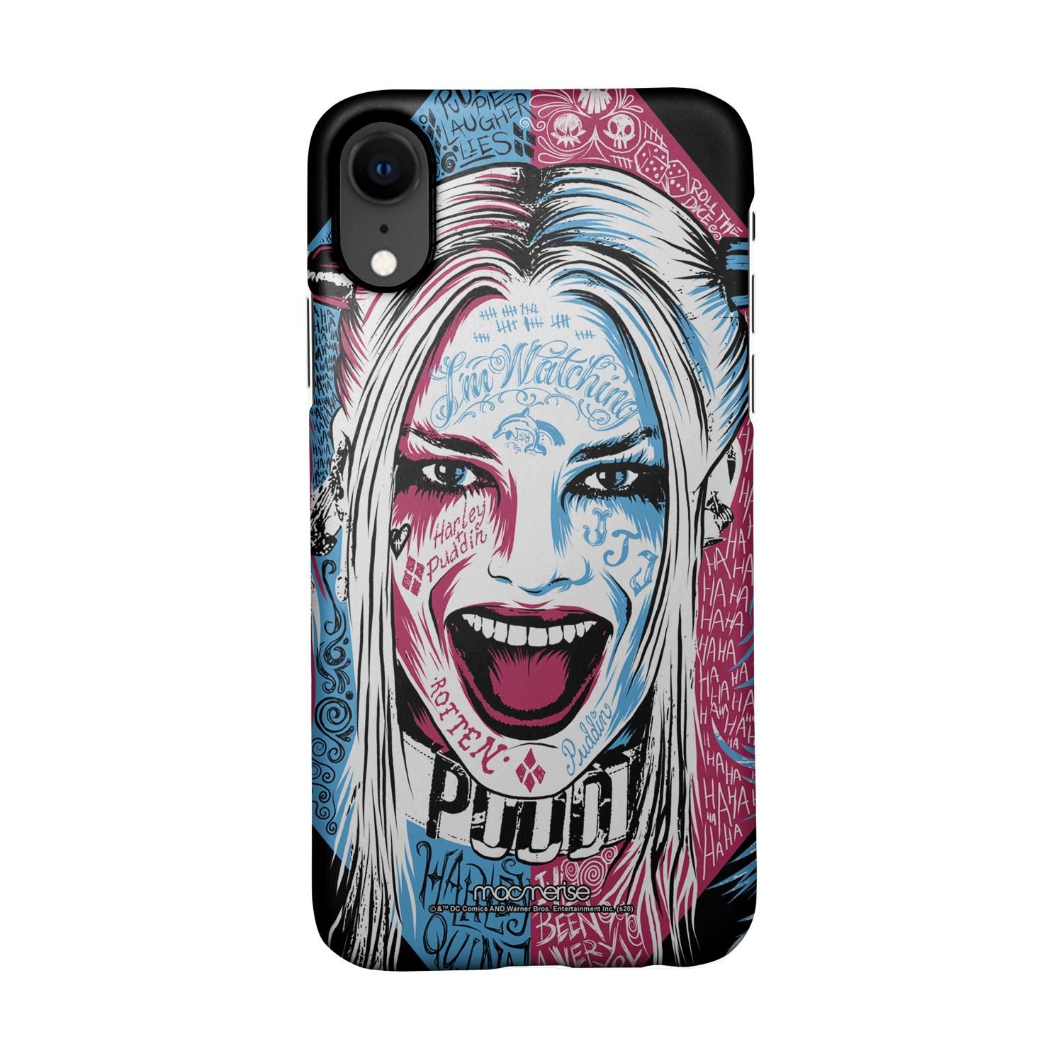 Buy Wicked Harley Quinn - Sleek Phone Case for iPhone XR Online
