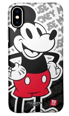 Buy Mickey Strike a Pose - Sleek Phone Case for iPhone XS Phone Cases & Covers Online