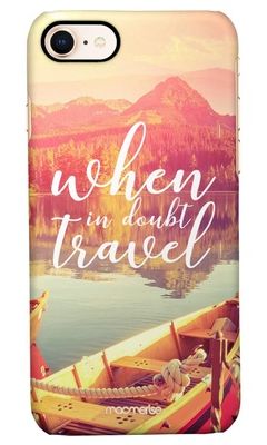 Buy When in Doubt Travel - Sleek Phone Case for iPhone SE (2020) Phone Cases & Covers Online