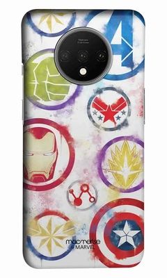 Buy Avengers Icons Graffiti - Sleek Phone Case for OnePlus 7T Phone Cases & Covers Online