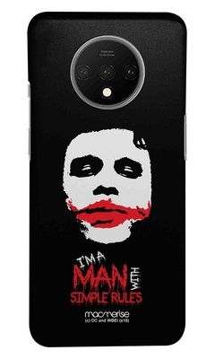 Buy Man With Simple Rules - Sleek Phone Case for OnePlus 7T Phone Cases & Covers Online