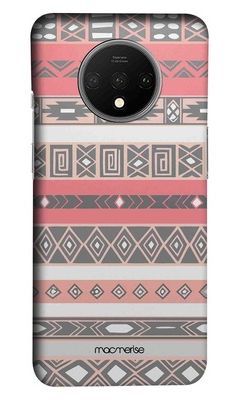 Buy Peach Aztec - Sleek Phone Case for OnePlus 7T Phone Cases & Covers Online