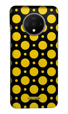 Buy Polka Dot Black Yellow - Sleek Case for OnePlus 7T Phone Cases & Covers Online
