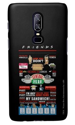 Buy Friends Favorites - Sleek Phone Case for OnePlus 6 Phone Cases & Covers Online