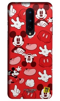Buy Mickey classic Red - Sleek Phone Case for OnePlus 8 Phone Cases & Covers Online
