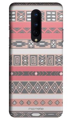 Buy Peach Aztec - Sleek Phone Case for OnePlus 8 Phone Cases & Covers Online