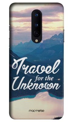 Buy Travel For The Unknown - Sleek Phone Case for OnePlus 8 Phone Cases & Covers Online