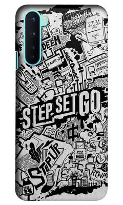 Buy Step Set Go Graffiti - Sleek Case for OnePlus Nord Phone Cases & Covers Online